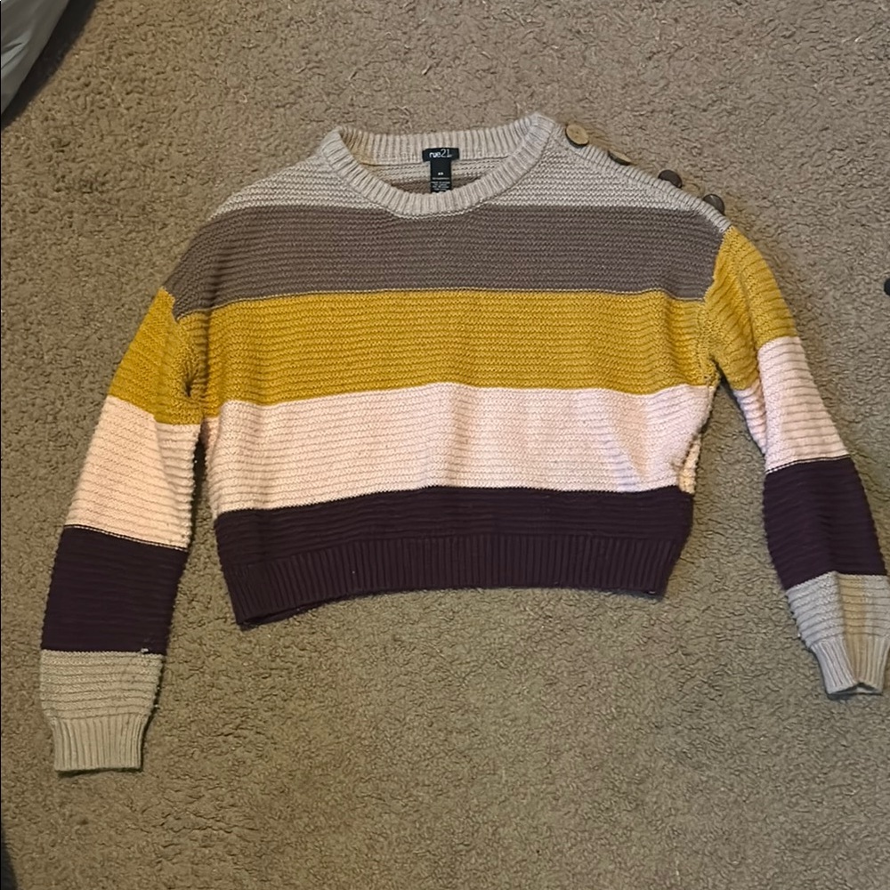Striped Multicolor Sweater